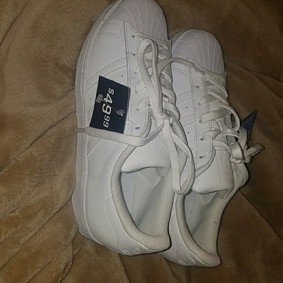 adidas Other - NWT Adidas shell toe all white Men's size 7